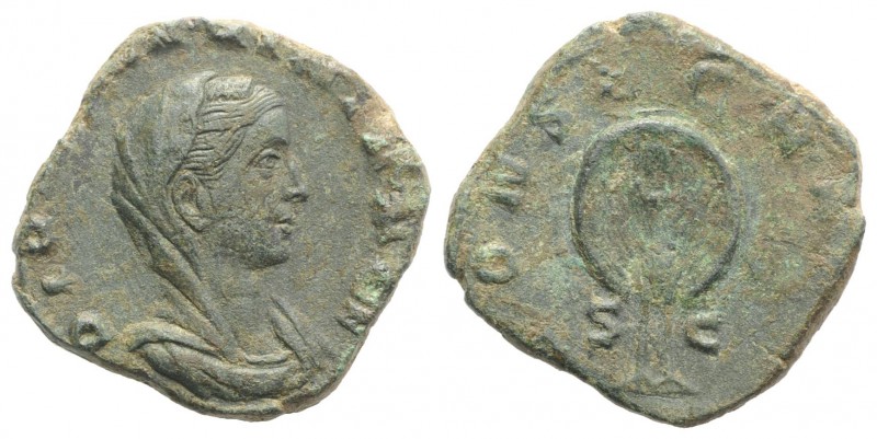 Diva Mariniana (died before AD 253). Æ Sestertius (29mm, 13.54g, 6h). Rome, c. 2...