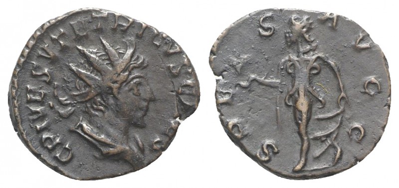 Tetricus II (Caesar, 273-274). Æ Radiate (18.5mm, 2.30g, 11h). Treveri. Radiate ...