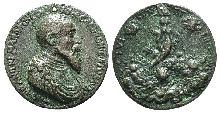 Italy, Gianfrancesco Trivulzio (1518-1573). Cast medal 1548, opus: Leone Leoni. ...