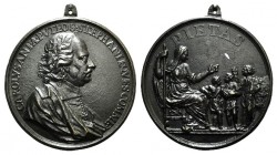 Anonymous Florentine and other Medallists. Carlo Antonio Puteo, knight of the Order of St Stephen. Æ Medal (86mm). CAROLVS ANT A PVTEO S STEPHANI EQVE...