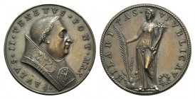Papal, Paolo II (1464-1471). Æ Medal, 19th century (44mm, 44.44g, 12h), opus Girolamo Paladino (O/) and Giangiacomo Bonzagni (R/). CNORP 123. Rare, Go...