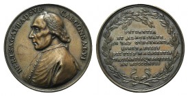 Papal, Pio VII (1800-1823). Æ Medal 1817 (40mm, 34.55g, 12h), opus V. Cocchi. Omaggio al Cardinali Consalvi. Bertuzzi 121. EF