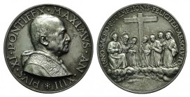 Papal, Pio XI (1922-1939). AR Medal 1934 (44mm, 37.32g, 12h), opus A. Mistruzzi. Bart. E 934. EF
