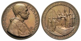 Papal, Pio XII (1939-1958). Æ Medal 1953 (44mm, 32.02g, 12h), opus A. Mistruzzi. Concistoro del 1953. Bart. E 953. EF