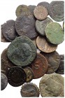 Lot of 32 Æ Greek and Roman coins, to be catalog. Lot sold as is, no return