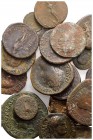 Lot of 22 Æ Greek and Roman coins, to be catalog. Lot sold as is, no return