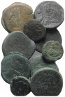 Lot of 10 Æ Roman Republican coins, to be catalog. Lot sold as is, no return