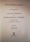 AA. VV. - Corpus Nummorum Italicorum. Vol. 11: Toscana. Zecche minori. Bologna, 1972. Ristampa anastatica dell’edizione originale di Roma, 1910-1943