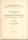 AMOROS J. – BERRUEZO MATA A. - Catalogo de las monedas visigota del Gabinete Numismatico de Cataluna. Barcelona, 1952. Pp. 54, tavv. 18. Ril. editoria...