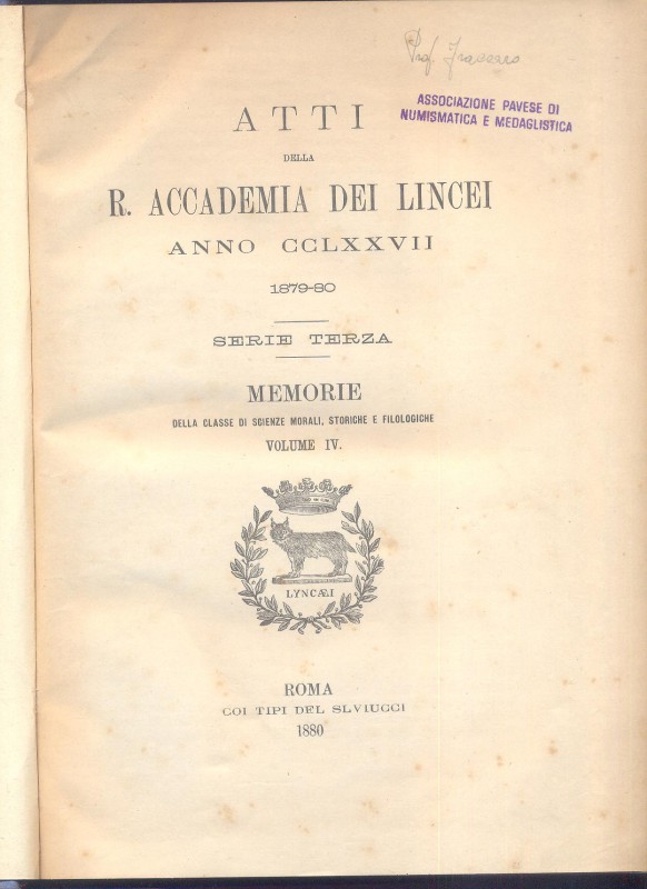 MILANI L. - Il ripostiglio della Venera. Monete romane della seconda metà del te...