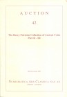 ARS CLASSICA AG. – Auction 42. Zurich, 20 – November, 2007. The BARRY FEIRSTEIN collection of ancient coins part II – III. Pp. 84, nn. 147 – 441, tutt...