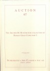 ARS CLASSICA AG. – Auction 67. Zurich, 17 – October, 2012. The Archer M. HUNTINGTON collection of roman gold coins part I. pp. 107, nn. 426, tutti ill...