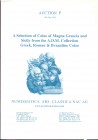 ARS CLASSICA NAC. AG. Auction P. Zurich, 12 – May, 2005. A selection of coins of Magna Grecia and Sicily from the collection A. D. M. ( ATHOS MORETTI)...
