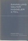 BANK LEU & CO AG. – MUNZEN und MEDAILLEN. Basel, 2\3 – November, 1967. Sammlung WALTER NIGGELER. Teil 3. Romische munzen: Kaiserzeit nach Augustus. Pp...
