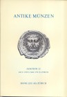 BANK LEU AG. – Auction 22. Zurich, 8 – Mai, 1979. Antike munzen;Griechen, Romer, byzantiner, literatur. Pp. 95, nn. 624, tavv. 27 + 8 ingrandimenti. r...