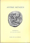 BANK LEU AG. Auction 48. Zurich, 10 – Mai, 1989. Antike munzen; Griechen, Romer, literatur. Pp. 102, nn. 689, tavv. 27 + 12 ingrandimenti. ril. editor...
