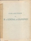 CIANI L. – Paris, 20 – Fevrier, 1935. Collection Monsieur le General De GRANDPREY. Monnaies antiques, grecques, romaines et byzantines, monnaie franca...