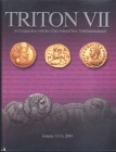 CNG, TRITON VII. New York, 13\14 – Juanary, 2004. Ancient coins, World coins, Sasson coins. Pp. 336, nn. 1456, tutti ill. b\n + 23 tavv. a colori. ril...