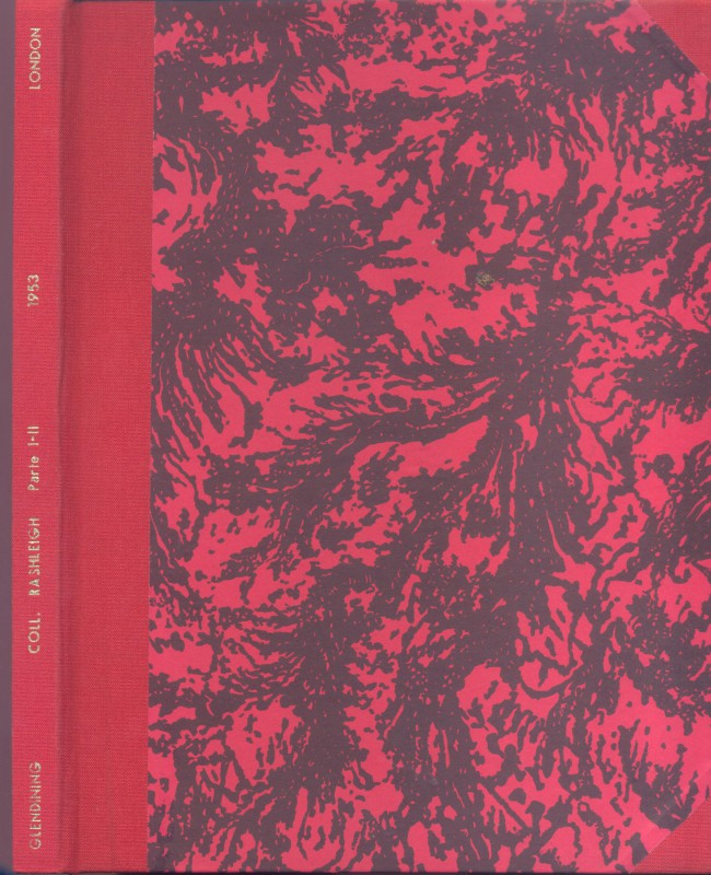 GLENDINING & CO. London, 14 – January, 1953. Collection I part, J. C. S. Rashlei...