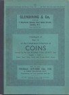GLENDINING & CO. London, 25 – October, 1955. Catalogue of Part II of the celebrated collection of coins formed by the late RCHARD CYRIL LOKETT. GREKK ...