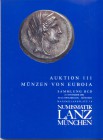LANZ NUM. – Auktion 111. Munchen, 25 – November, 2002. Sammlung BCD. Munzen von Euboia. Pp. 113, nn. 604, tutti illustrati b\n. ril. editoriale, buono...