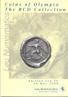 LEU NUMISMATICS. Auction 90. Zurich, 10 May, 2004. Coins of Olympia the BCD Collection. Pp.100, nn. 345, tutti iluustrati nel testo b\n. ril. editoria...