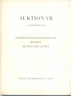 MUNZEN und MEDAILLEN. Vente publique VII. Basel, 3\4 – Dezember, 1948. Schweizer und auslandische munzen, coll. TURRETINI A. munzen der antike,collect...
