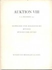 MUNZEN und MEDAILLEN. Vente publique VIII. Basel, 8\10 – Dezember, 1949. Schweizer und auslandische munzen, munzen der antike. Pp. 72, nn. 1025, tavv....