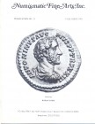 NUMISMATIC FINE ARTS. Mail bid sale, Beverly Hills, Fall issue 1981. Featuring roman coins. Nn. 60, tavv. 3. Ril. editoriale, buono stato.