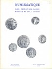 POINDESSAULT B. – Paris, 30 – Mai, 1979. Monnaies grecques, importante collection de monnaie de la Republique Romaine, monnaie francaise. Nn. 365, tut...