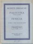 RATTO R. - Milano, 1931. Listino a prezzi fissi N II. Monete ebraiche, Palestina e regioni adiacenti, Fenicia. Pp. 13, nn. 280, tavv. 7. Ril. editoria...