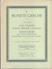 RATTO R. – Milano, 1933. Listino a prezzi fissi N X. Assi italici, monete iberiche e galliche, monete greche dell’Italia continentale; dall’Etruria al...