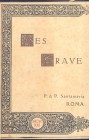 SANTAMARIA P. & P. – Roma, 31 – Gennaio, 1921. Catalogo di monete dell’Italia antica AES GRAVE. Pp.19, nn. 228, tavv. 12. Ril. \ pelle con scritte sul...