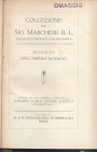 SANTAMARIA P. & P. Roma, 16 – Gennaio, 1924. Collezione B. LIBERATI. Monete dell’impero romano. Pp. 100, nn. 678, tavv. 37. Ril. \ tela, buono stato, ...
