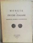 ARS ET NUMMUS – Milano, 29.30 novembre 1962.  Monete di zecche italiane medioevali, modern e contemporanee. pp. 30, nn. 610, tavv. 48.