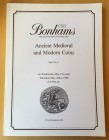 Bonhams in association with V.C. Vcchi & Sons. Sale No. I. A catalogue of Ancient, Medieval and Modern Coins 22 May 1980. Brossura ed. pp. 80, lotti 1...