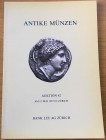 Leu Numismatics. Auction 42. Antike Munzen, Kelten, Griechen, Literatur. Zurich, 12 May 1987. Brossura ed., pp 85, lotti 499, tavv., 29 in b/n, con li...