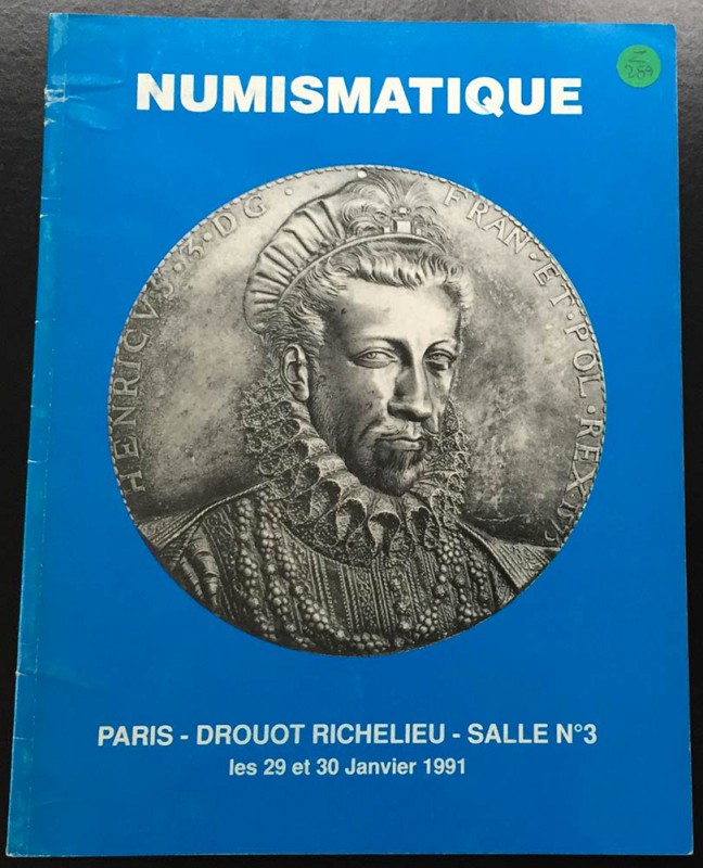 Bourgey M.E. Numismatique Salle No. 3. Monnaies Grecques, Romaines, Byzantines, ...