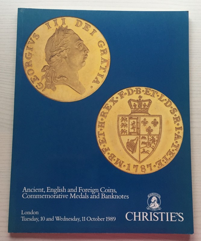 Christie's Ancient English and Foreign Coins, Commemorative Medals and Banknotes...