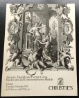Christie's London Ancient, English and foreign Coins, Banknotes and Commemorative Medals. 8 October 1991.Brossura ed. pp.82, lotti 886, tavv. 7, in b/...