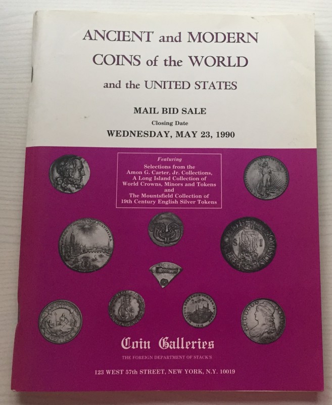 Coin Galleries. Ancient and Modern Coins of the World and the United States. Fea...