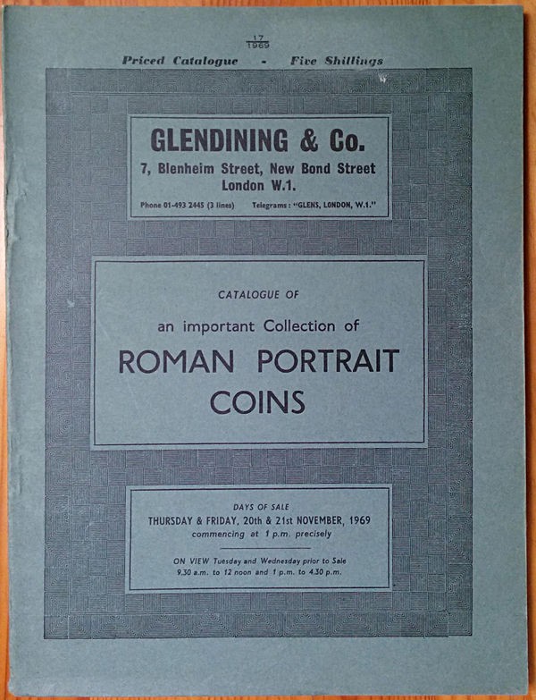 GLENDINING & Co – An important collection of Roman portrait coins, 20th-21st nov...