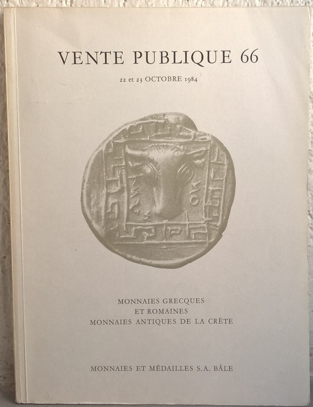 MUNZEN UND MEDAILLEN A. G. – Basel, 22 et 23 octobre 1984. Auktion 66. Monnaies ...