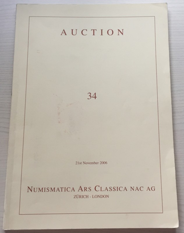 Nac – Numismatica Ars Classica. Auction no. 34. An Important Collection of Roman...