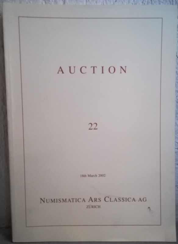 NAC – Numismatica Ars Classica. Auction 22 - 18th March 2002 – Importante collec...