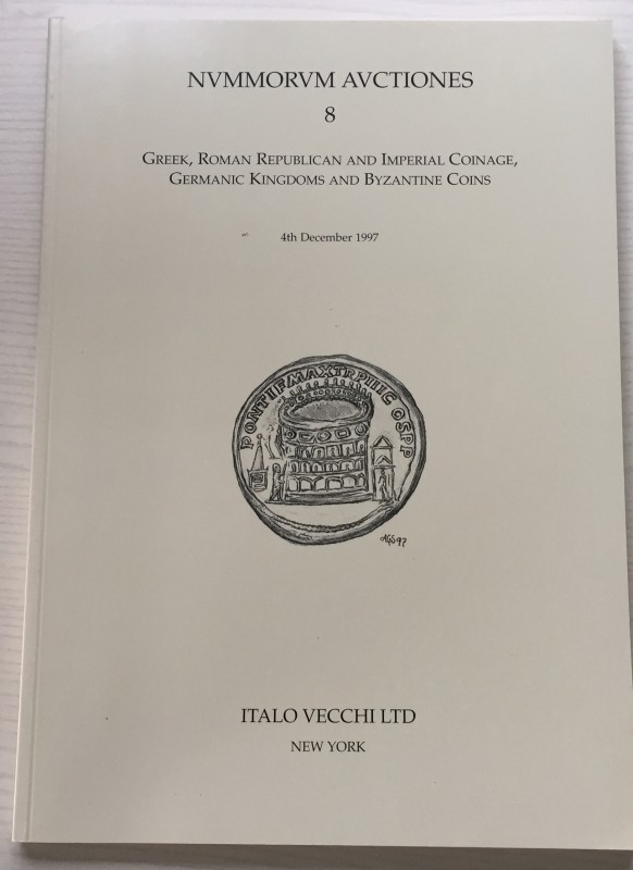 Vecchi Italo. Nummorum Auctiones 8. Greek, Roman Republican and Imperial Coinage...