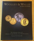 Woolley & Wallis. The Christopher Foley, F.S.A., Collection of English Medals of the 15th -16th Centuries. 16 October 2014. Brossura ed. pp. 222, lott...