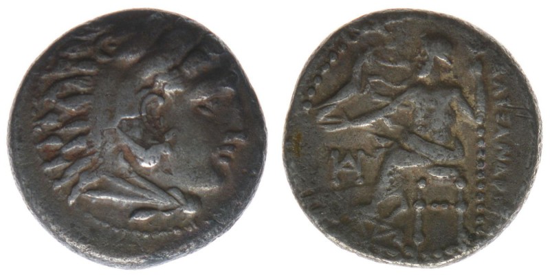 GRIECHEN Mazedonien
Alexander der Große 336-323 BC

Drachme - Chios
Kopf des Her...