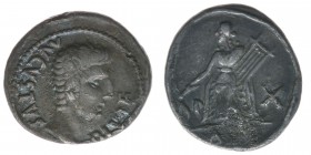 ROM Kaiserzeit Augustus 63 v. Chr. - 14 n. Chr.
Denar
2,53 Gramm, ss