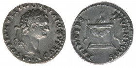 ROM Kaiserzeit
Domitianus 81-96
Denar
3.39 Gramm, ss/vz